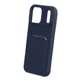 iPhone 17 Pro Max Kuori Korttikotelolla Sininen