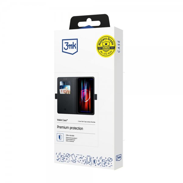 3mk Xiaomi 15 Kotelo Lompakko Musta
