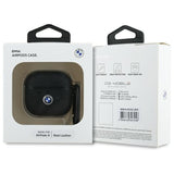 BMW AirPods 4 Kuoret Aito Nahka Musta