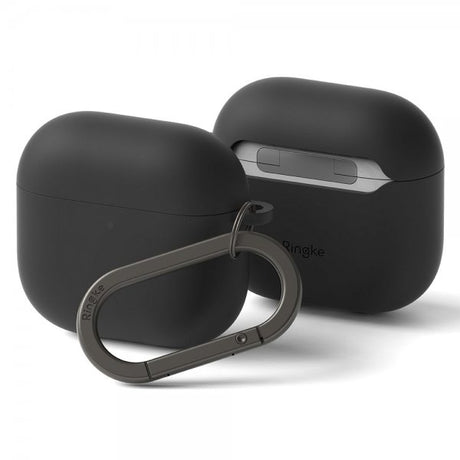 Ringke AirPods 4 -silikonisuoja, musta