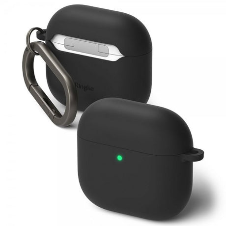 Ringke AirPods 4 -silikonisuoja, musta
