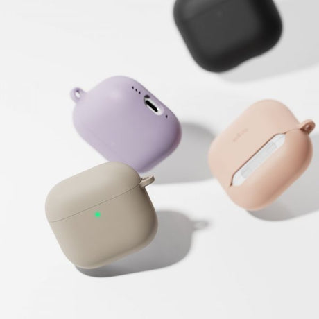 Ringke AirPods 4 -silikonisuoja, musta