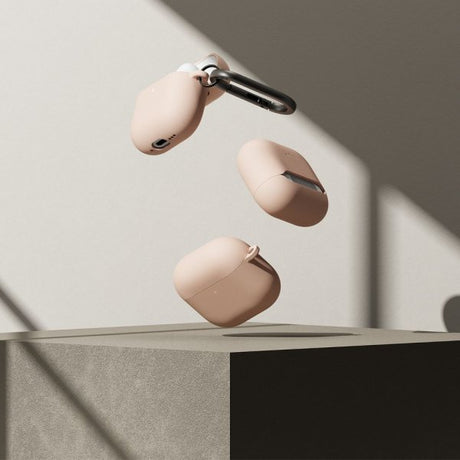 Ringke AirPods 4 -silikonisuoja, musta