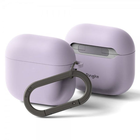 Ringke AirPods 4 -silikonisuojakuori, lila