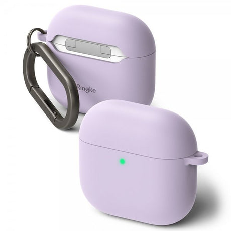 Ringke AirPods 4 -silikonisuojakuori, lila