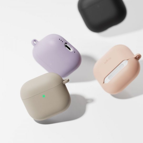 Ringke AirPods 4 -silikonisuojakuori, lila
