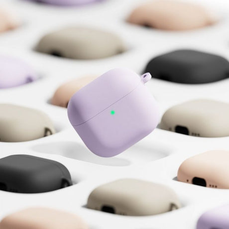 Ringke AirPods 4 -silikonisuojakuori, lila