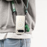 Ringke Google Pixel 9/Pixel 9 Pro Kuori Fusion Magnetic Läpinäkyvä