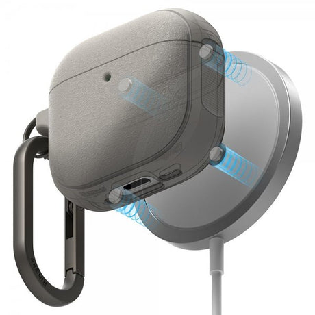 Ringke AirPods 4 -kuori Onyx MagSafe Warm Gray