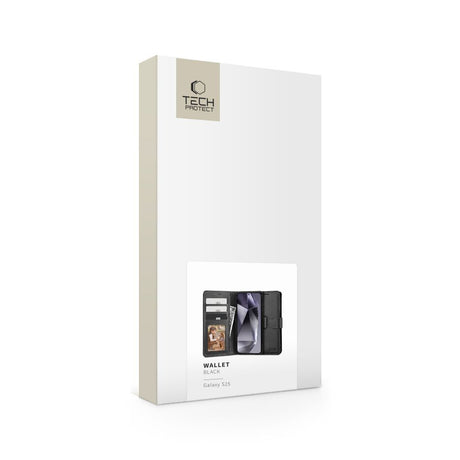 Tech-Protect Samsung Galaxy S25 Kotelo Wallet Musta