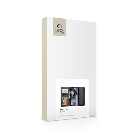Tech-Protect Samsung Galaxy S25 Ultra Kotelo Wallet Musta