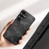 Ringke Samsung Galaxy S25 Onyx Camo Black -suojakuori
