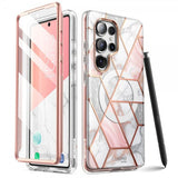 Supcase Samsung Galaxy S25 Ultra Kuori Cosmo MagSafe Pink Marble