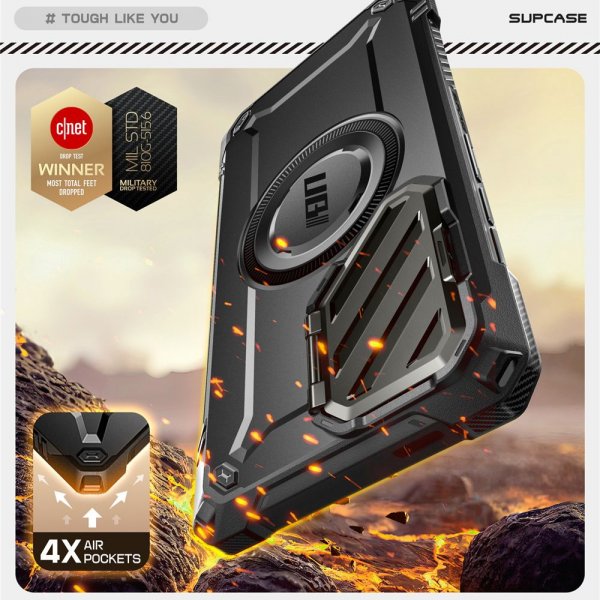Supcase Samsung Galaxy S25 Ultra Kuori UB Mag XT Musta