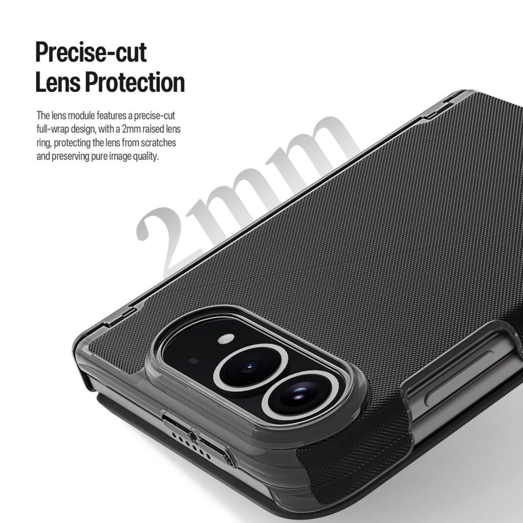 Dux Ducis iPhone Duo Kotelo Fort Series Musta