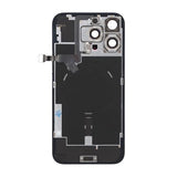 iPhone 16 Pro Max Takaosa Lasi Täydellinen OEM - Valkoinen Titaani