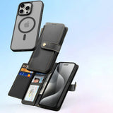 Dux Ducis iPhone 15 Pro -suojakuori 2-in-1 Lawa Series MagSafe, musta