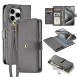 Dux Ducis iPhone 15 Pro Kotelo 2-in-1 Lawa Series MagSafe Harmaa
