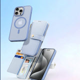 Dux Ducis iPhone 15 Pro Kotelo 2-in-1 Lawa Series MagSafe Sininen