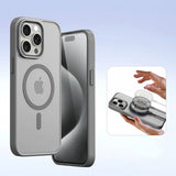 Dux Ducis iPhone 15 Pro Max Kuori 2-in-1 Lawa Series MagSafe Harmaa
