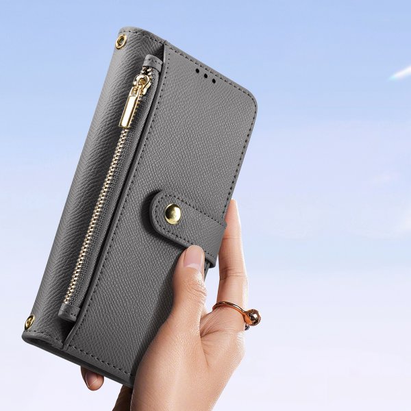 Dux Ducis iPhone 15 Pro Max Kuori 2-in-1 Lawa Series MagSafe Harmaa