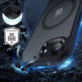 ESR iPhone 16e/17e Classic Hybrid HaloLock Mattamusta Kuori