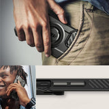 Supcase iPhone 16e/iPhone 17e -suojakuori UB Mag XT, musta