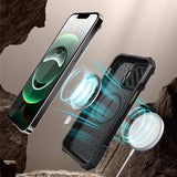 Supcase iPhone 16e/iPhone 17e -suojakuori UB Mag XT, vihreä