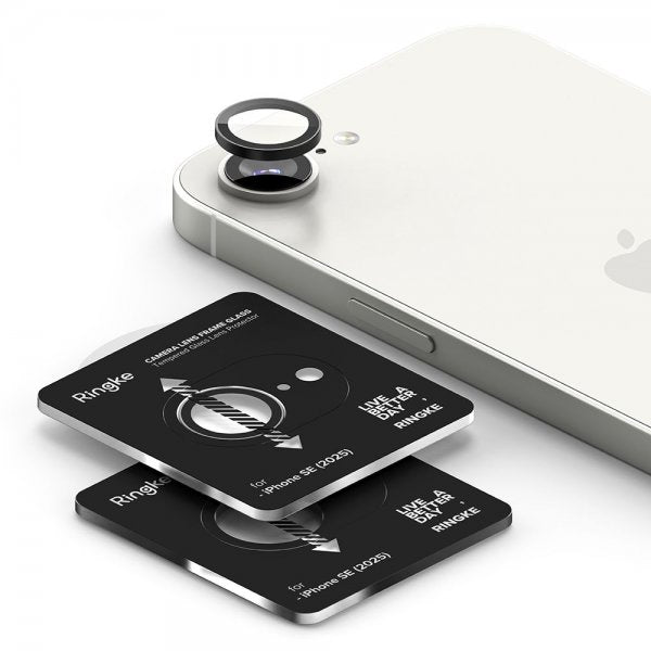 Ringke iPhone 16e/iPhone 17e Kamerans linssuoja kehys 2-pack