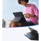 ESR iPad Air 13 (M2/M3/M4) Suojakotelo Flip Hybrid Musta