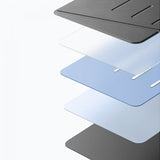 ESR iPad Air 13 (M2/M3/M4) Suojakotelo Flip Hybrid Musta