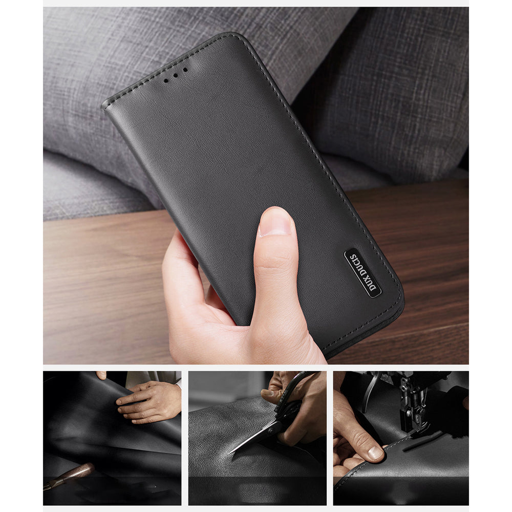 Dux Ducis Samsung Galaxy S25 Edge Kotelo Hivo Series Musta