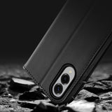 Dux Ducis Samsung Galaxy S25 Edge Kotelo Hivo Series Musta