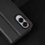 Dux Ducis Samsung Galaxy S25 Edge Kotelo Hivo Series Musta