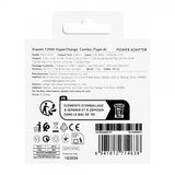 Xiaomi Alkuperäinen laturi USB-C-kaapelilla 120W HyperCharge Combo 6A