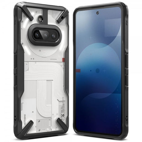 Ringke Nothing Phone (3a) Suojakuori Fusion X Clear Black