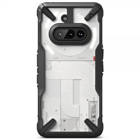 Ringke Nothing Phone (3a) Suojakuori Fusion X Clear Black