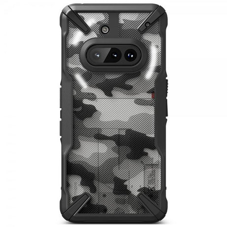 Ringke Nothing Phone (3a) Suojakuori Fusion X Camo Black