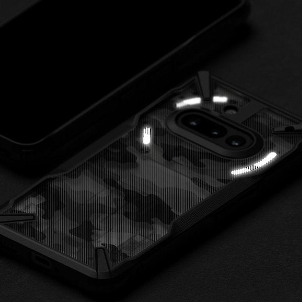 Ringke Nothing Phone (3a) Suojakuori Fusion X Camo Black