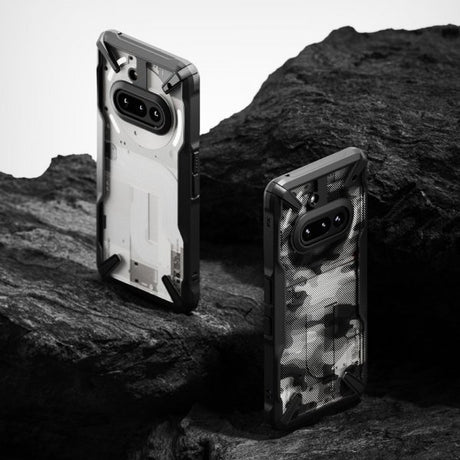 Ringke Nothing Phone (3a) Suojakuori Fusion X Camo Black