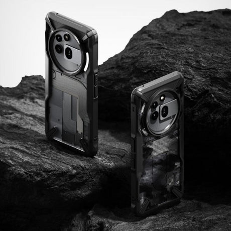 Ringke Nothing Phone (3a) Pro Suojakuori Fusion X Clear Black