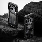 Ringke Nothing Phone (3a) Pro -suojakuori Fusion X Camo Black