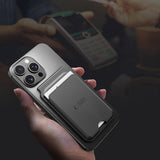 Tech-Protect Korttipidike MagWallet Stand MagSafe Musta
