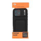 iPhone 17 Pro Max Kuori Korttiteline Musta