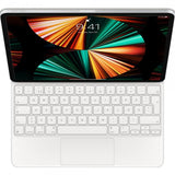 Apple iPad Pro 12.9 (gen 3/4/5/6)/iPad Air 13 (M2/M3/M4) Kotelo Magic Keyboard Valkoinen