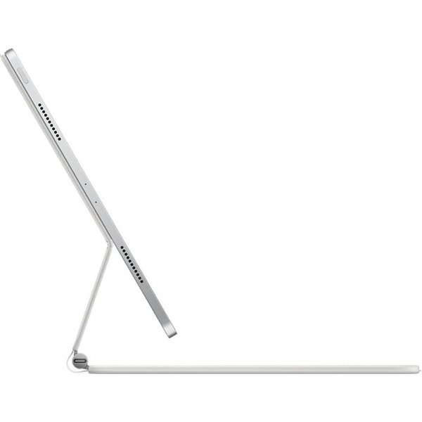Apple iPad Pro 12.9 (gen 3/4/5/6)/iPad Air 13 (M2/M3/M4) Kotelo Magic Keyboard Valkoinen