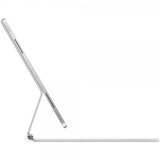 Apple iPad Pro 12.9 (gen 3/4/5/6)/iPad Air 13 (M2/M3/M4) Kotelo Magic Keyboard Valkoinen
