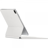 Apple iPad Pro 12.9 (gen 3/4/5/6)/iPad Air 13 (M2/M3/M4) Kotelo Magic Keyboard Valkoinen