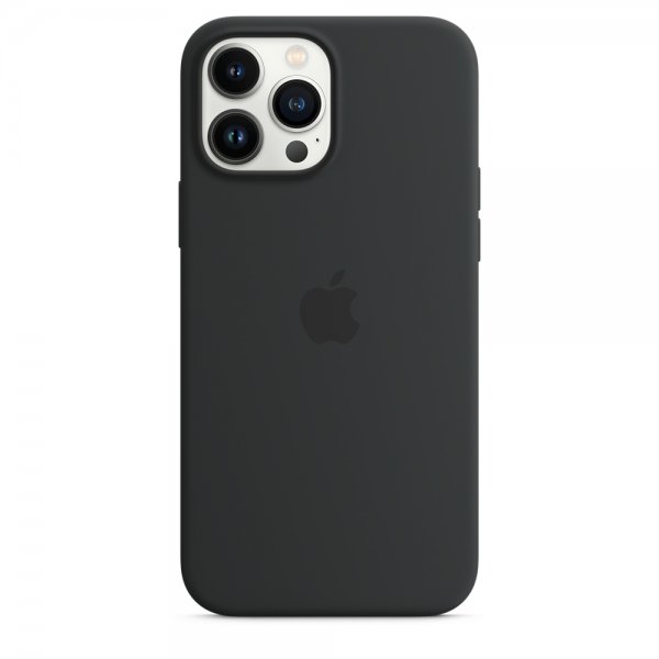 Apple Original iPhone 13 Pro Max Kuori Silikonikuori MagSafe Keskiyö