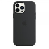 Apple Original iPhone 13 Pro Max Kuori Silikonikuori MagSafe Keskiyö